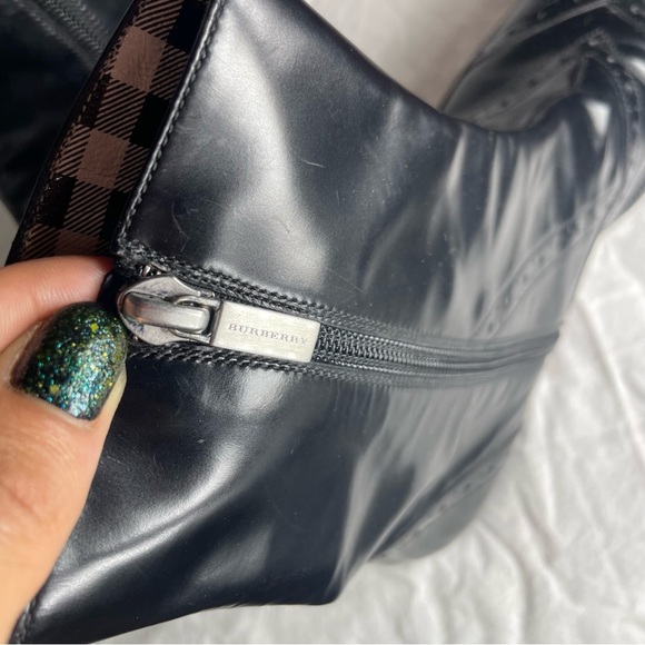 Burberry  Black Ankle Booties - Picture 4 of 8